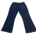 Loft Women's Sz 30/10 Dark Blue Denim Curvy Kicks Flare Jeans 30 x 25 High Rise