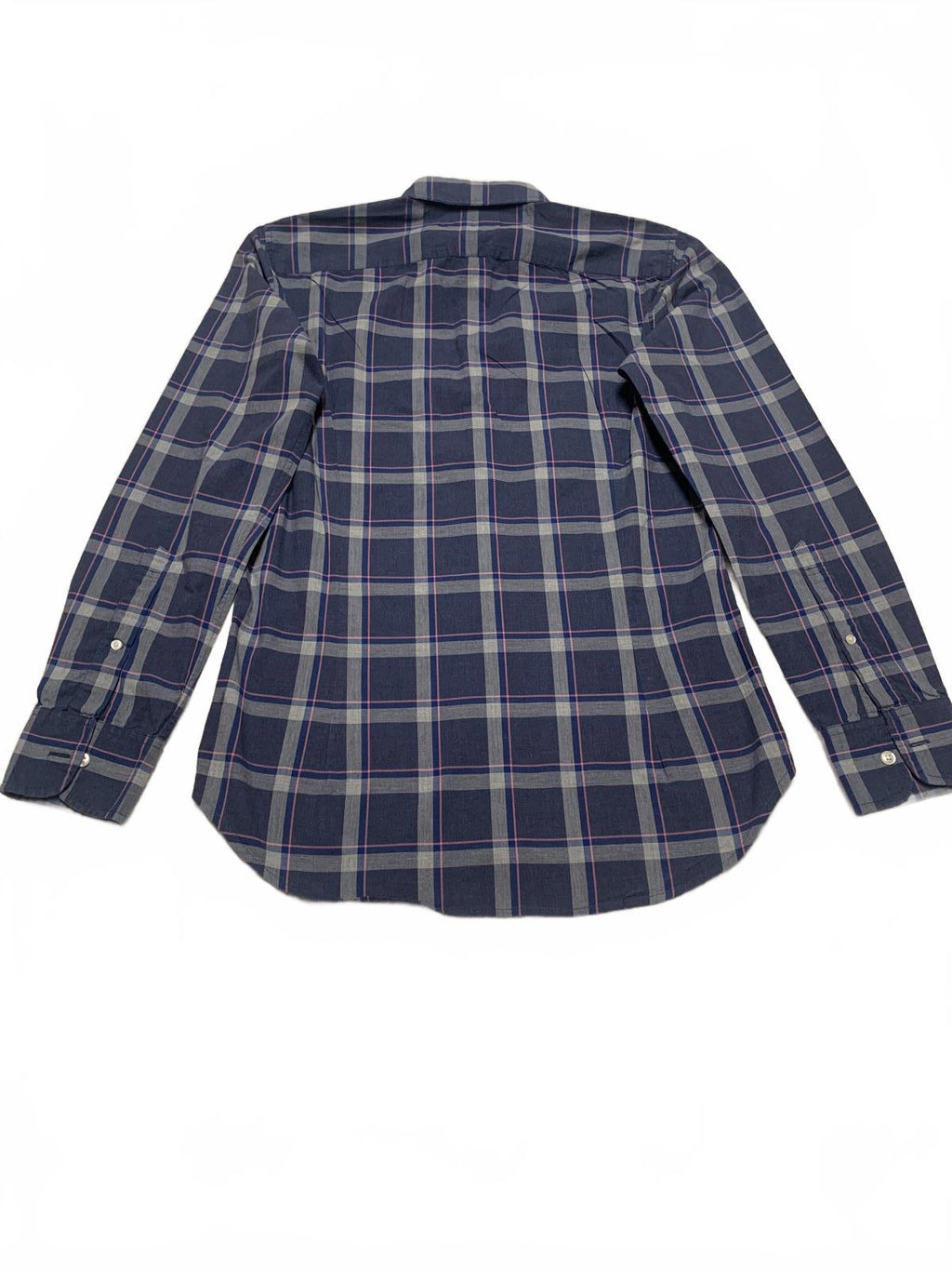 Camisa a cuadros azul de corte entallado Bonobos para hombre, talla pequeña