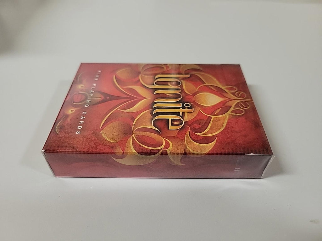 Baraja de póker Ellusionist Ignite Fine Playing Cards Roja