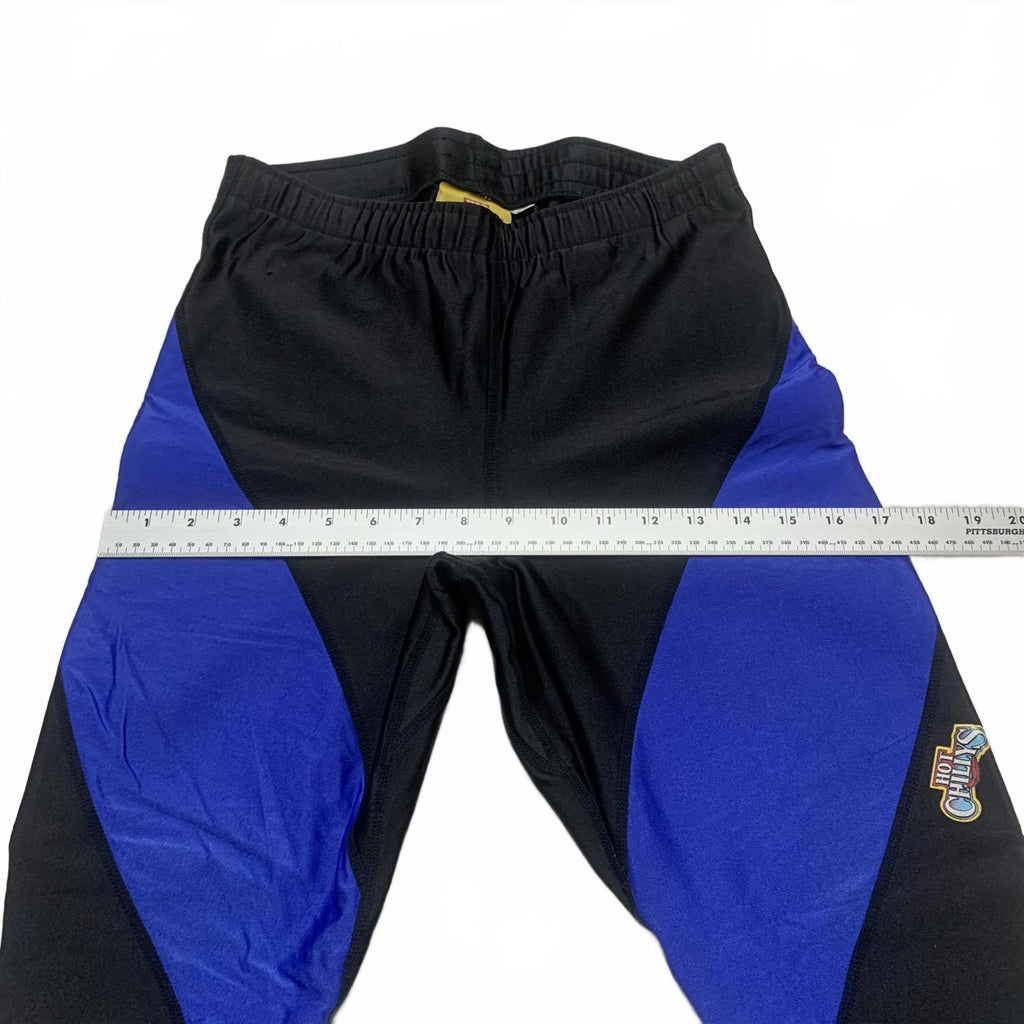 Pantalones deportivos Hot Chillys para hombre, talla grande, color negro y azul rey