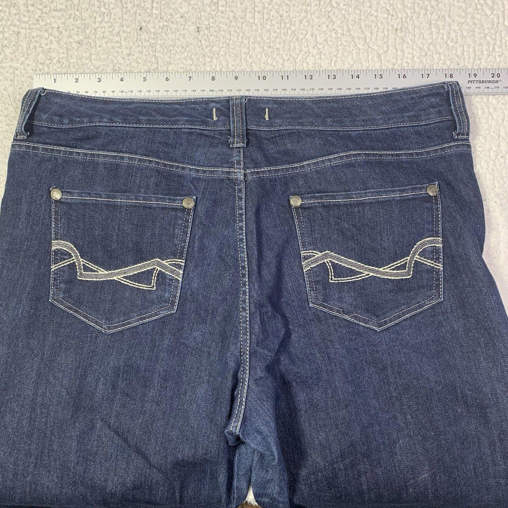 Nine West Vintage Jeans America Boho Women's 14/32 Dark