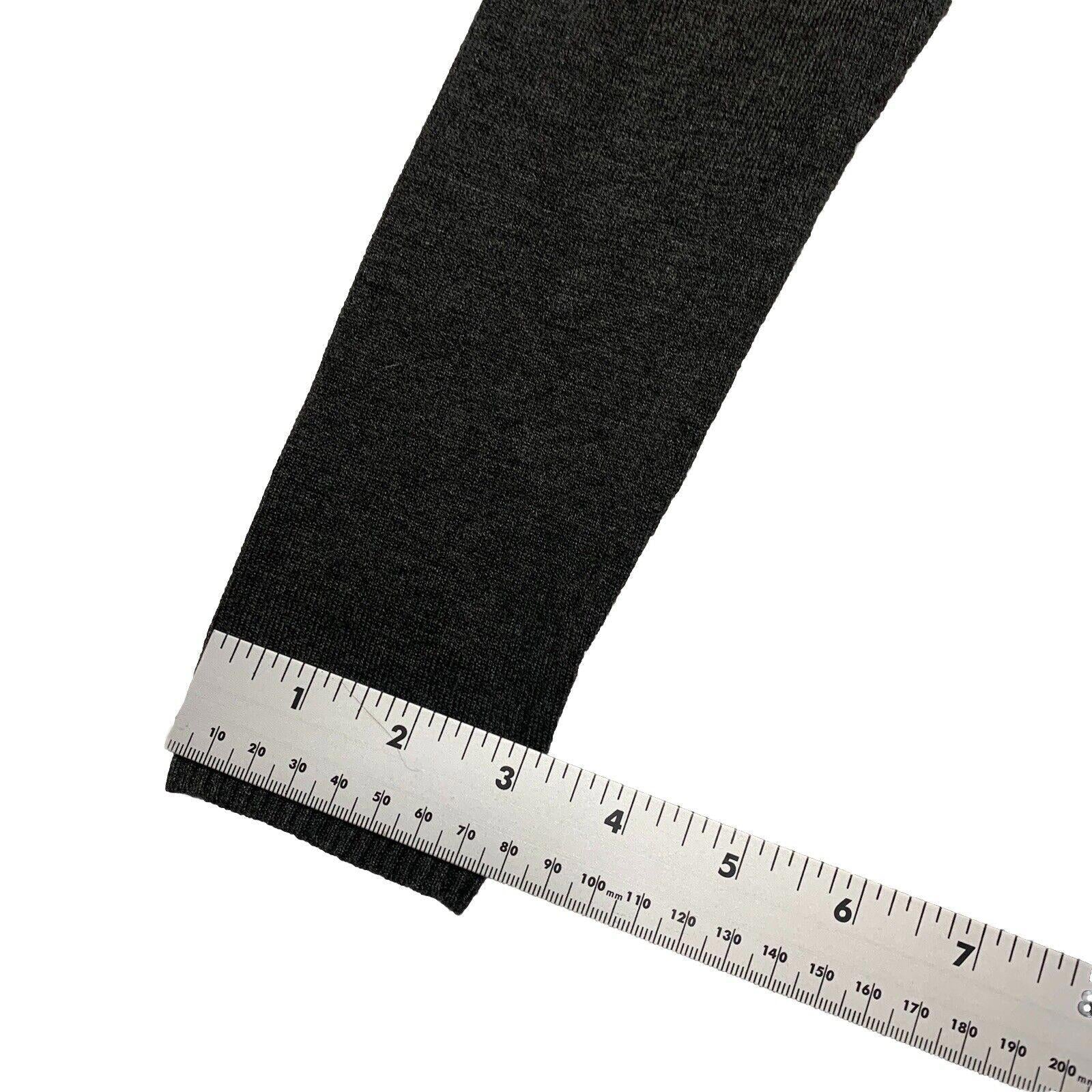 Suéter Premise Studio de punto suave gris pequeño con hebilla frontal abierta en cascada para mujer