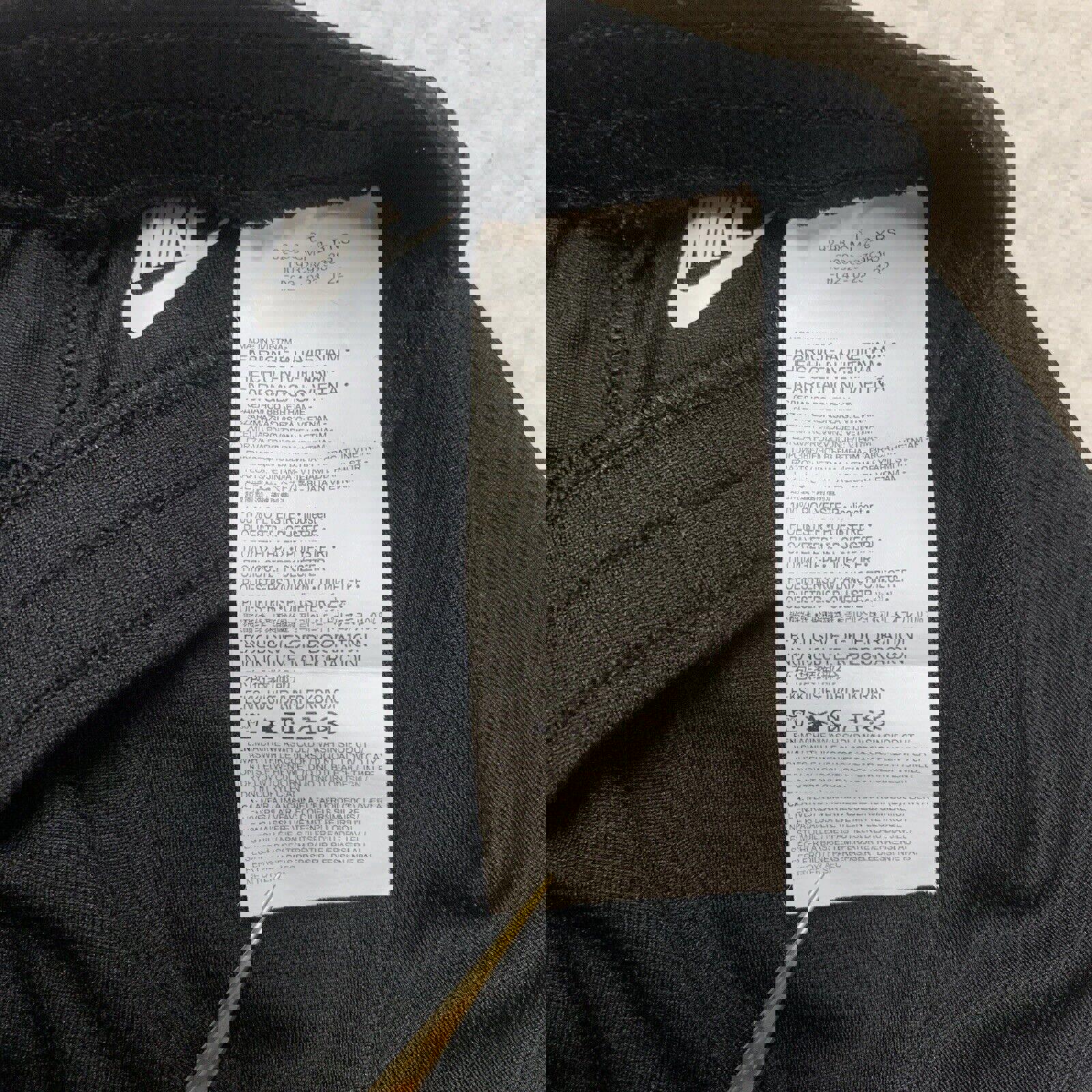 Pantalones cortos Nike de jersey elásticos negros para niños de 3 a 3 años