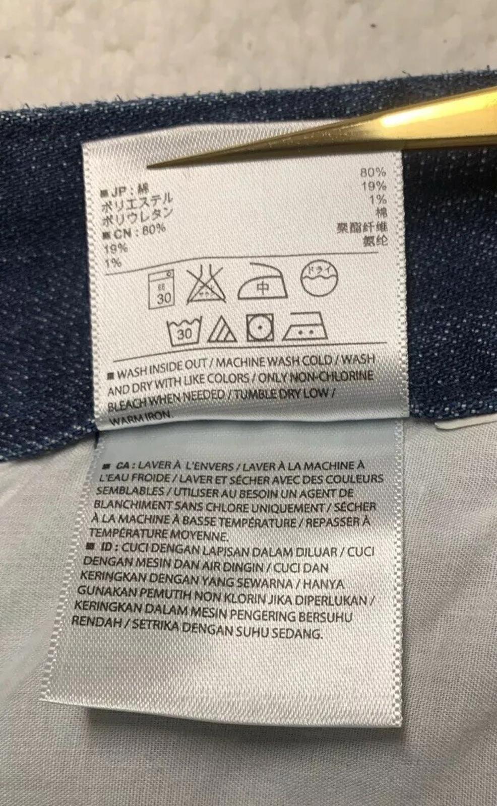 Falda de mezclilla azul oscuro para mujer, talla 12, con bolsillo, corte tubo, elástica y abertura, de Old Navy