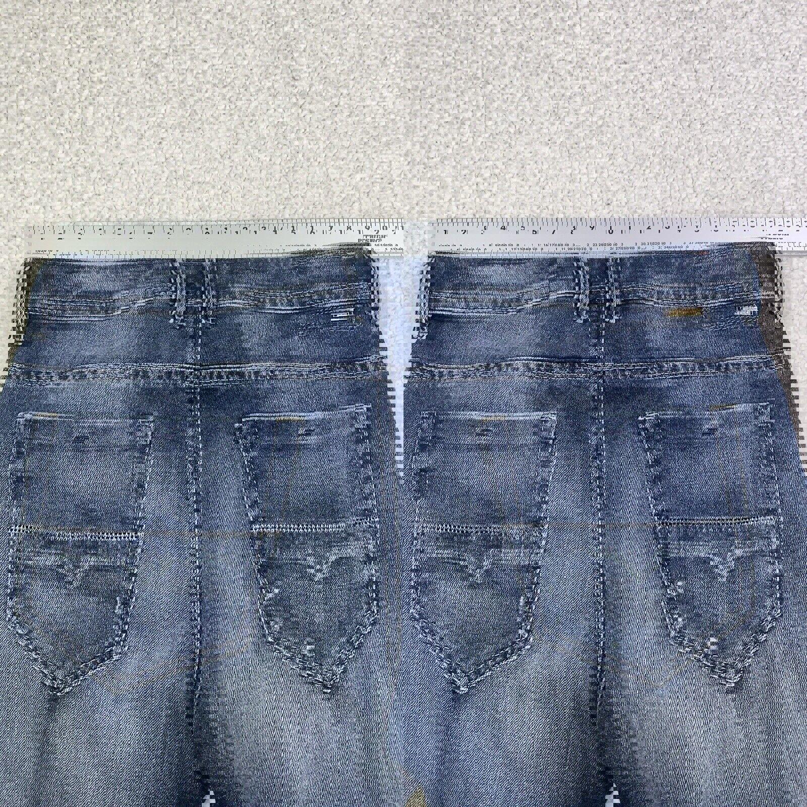 Vaqueros Diesel Thommer para hombre, talla 38x32, azul, ajustados, 084DD