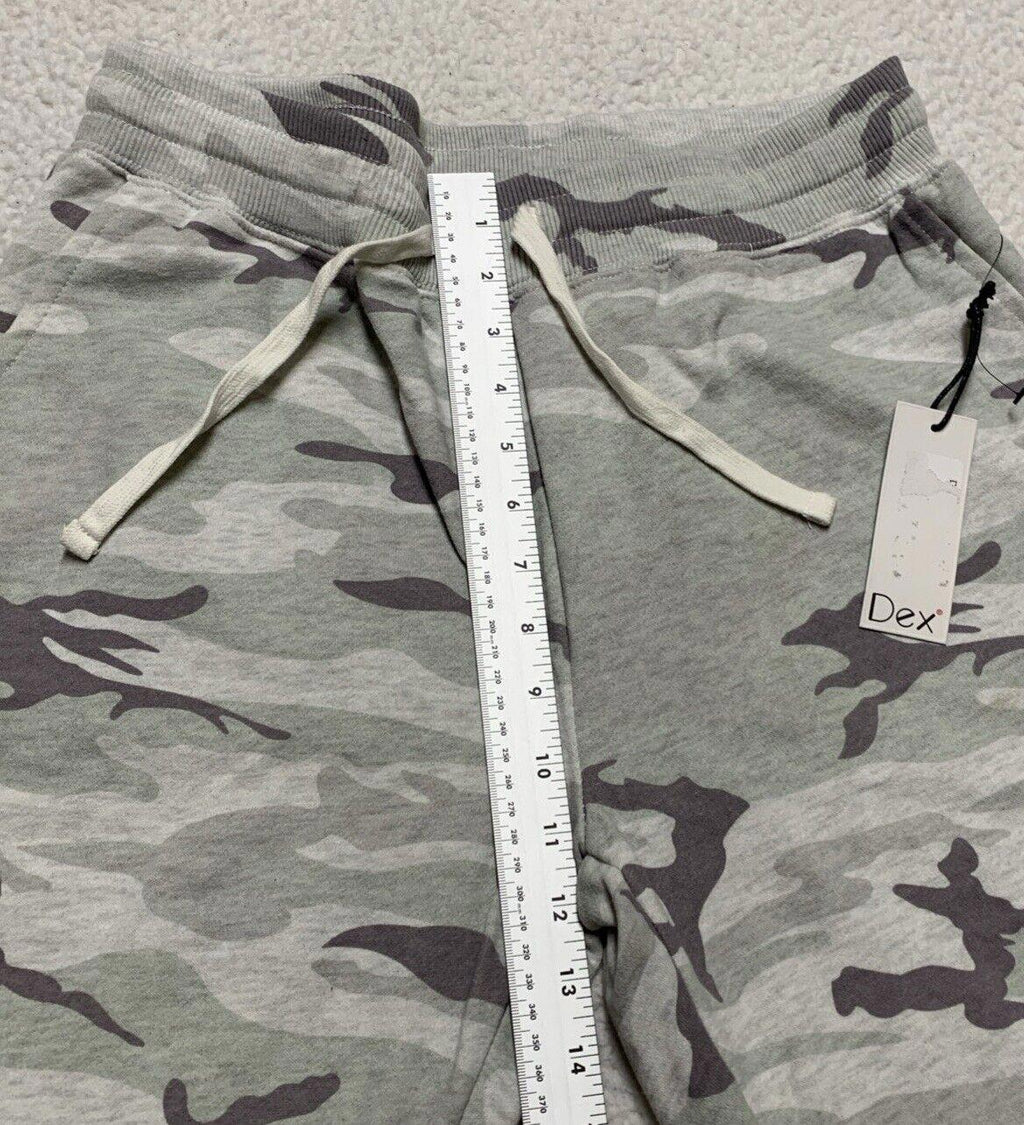 Pantalones deportivos Dex Clothing para mujer, color gris claro, con estampado de camuflaje