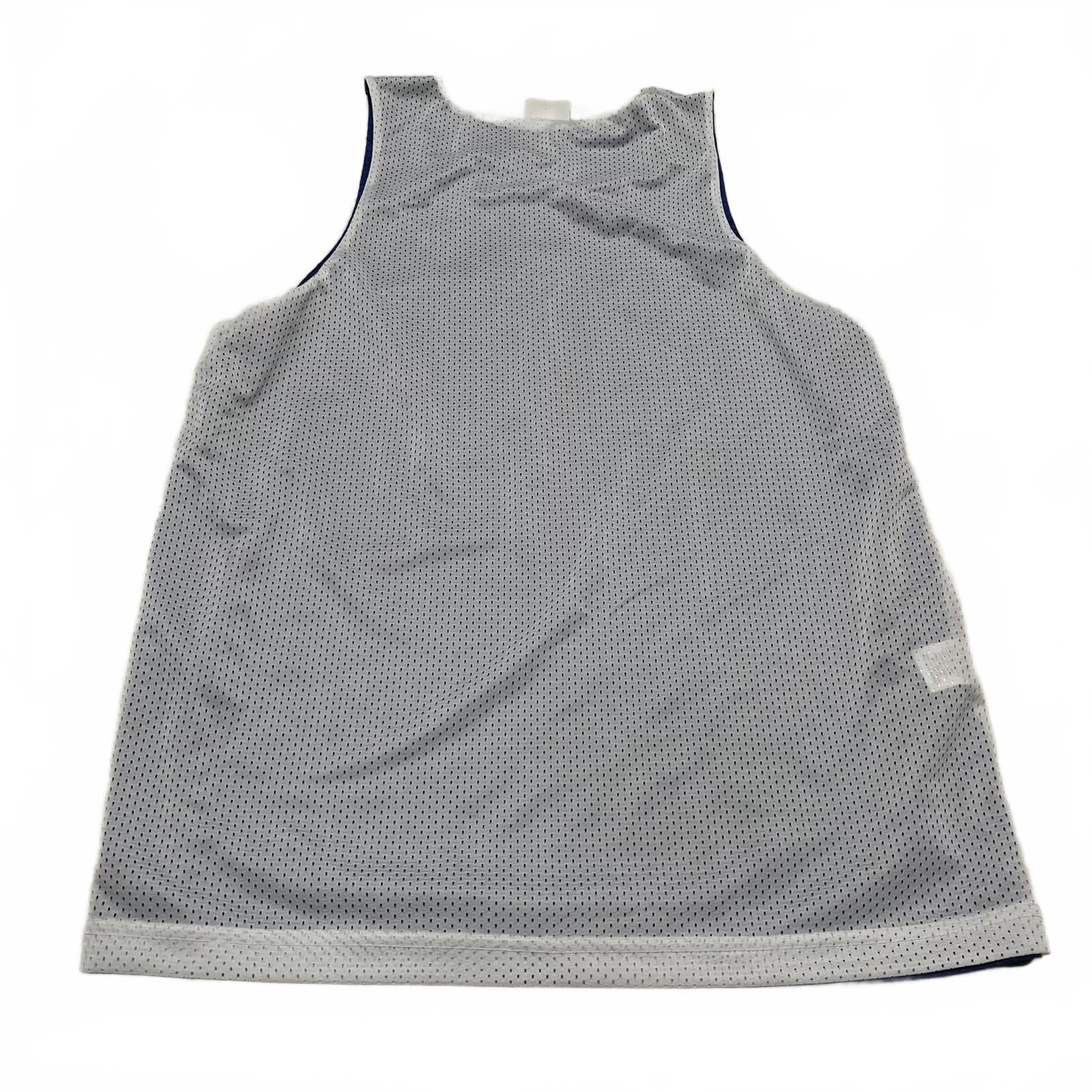 Camiseta de baloncesto unisex Sport-Tek, talla L, azul y blanca, reversible, de los Bronxville Hoops