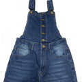 Denim Overalls Women's Size Small Blue Flared Legs Jeans