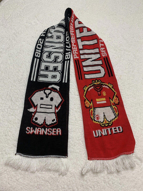 Manchester United Soccer Football 2017 2018 Scarf Theatre of Dreams Old Trafford