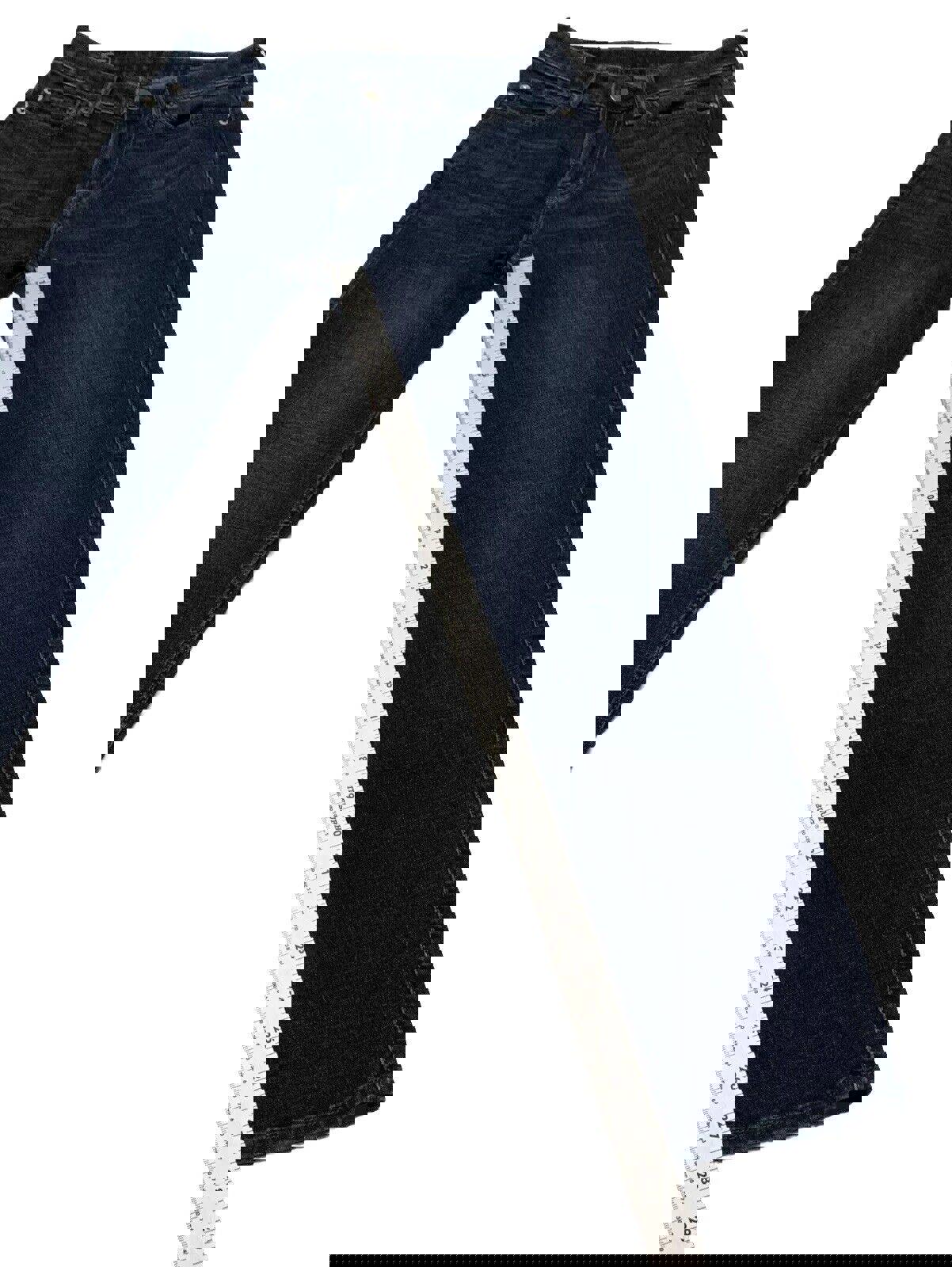 Vaqueros azules ajustados y elásticos Rustin Athletic de Abercrombie &amp; Fitch para hombre, talla 26 x 30