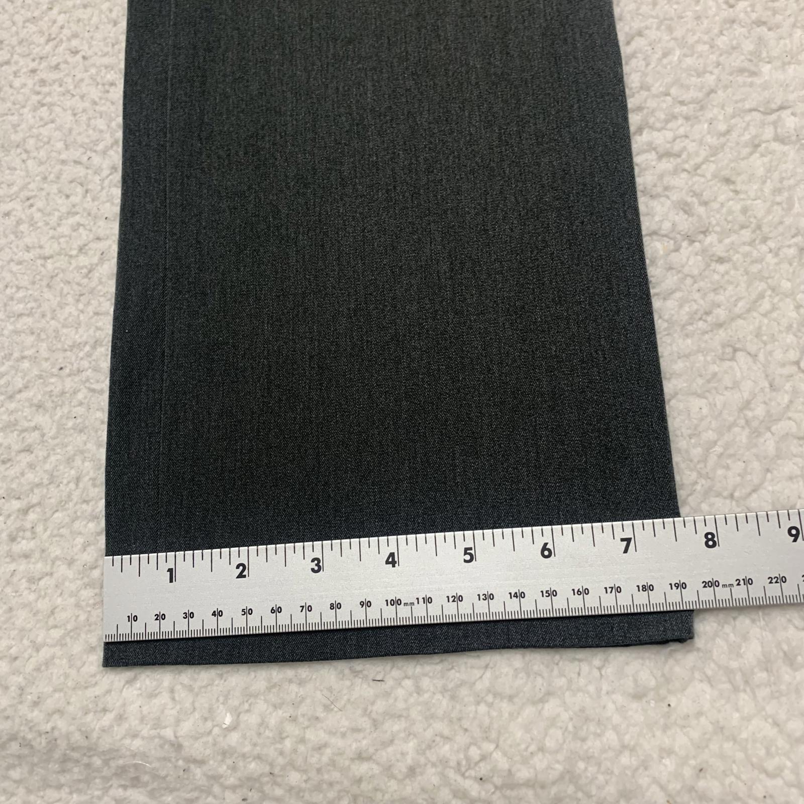 Pantalones de vestir Lauren Ralph Lauren Adelle para mujer, talla 10, color gris, ancho 34 x 28