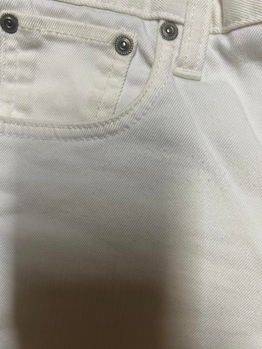 Vaqueros japoneses blancos para mujer 23KU Premium Denim de Onward Kashiyama, 27 x 24,5