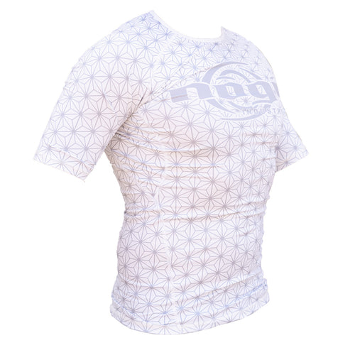 Spectral Short Sleeve Rashguard - White (SS)