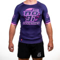 '7Four Short Sleeve Rank Rash Guard Purple