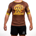Camiseta de manga corta '7Four Rank marrón 