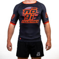 Camiseta de manga corta '7Four Rank negra