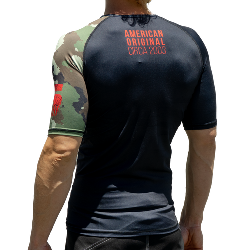 Dutch Camo Short Sleeve Rash Guard