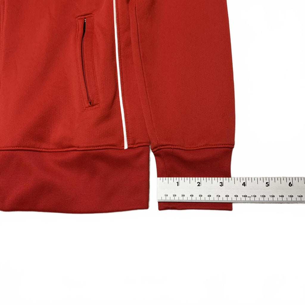 Nike Dri-Fit Men’s Size Medium Red Full-Zip Athletic Jacket