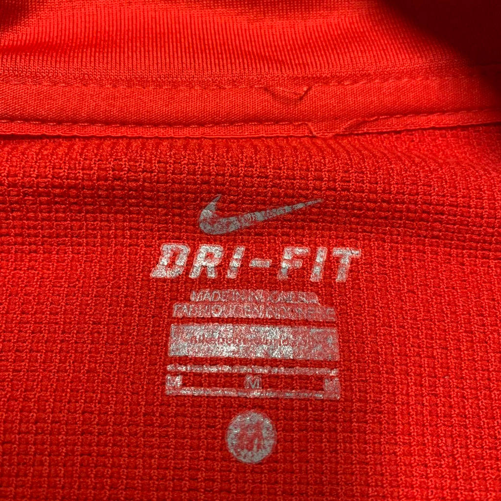 Nike Dri-Fit Men’s Size Medium Red Full-Zip Athletic Jacket