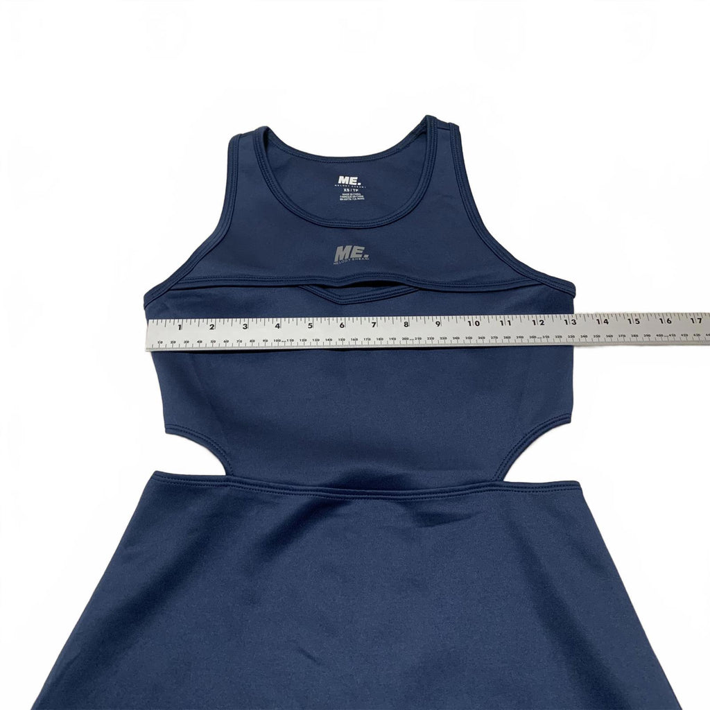 Melody Ehsani ME Blue Skirt Jumper Dress Size XS