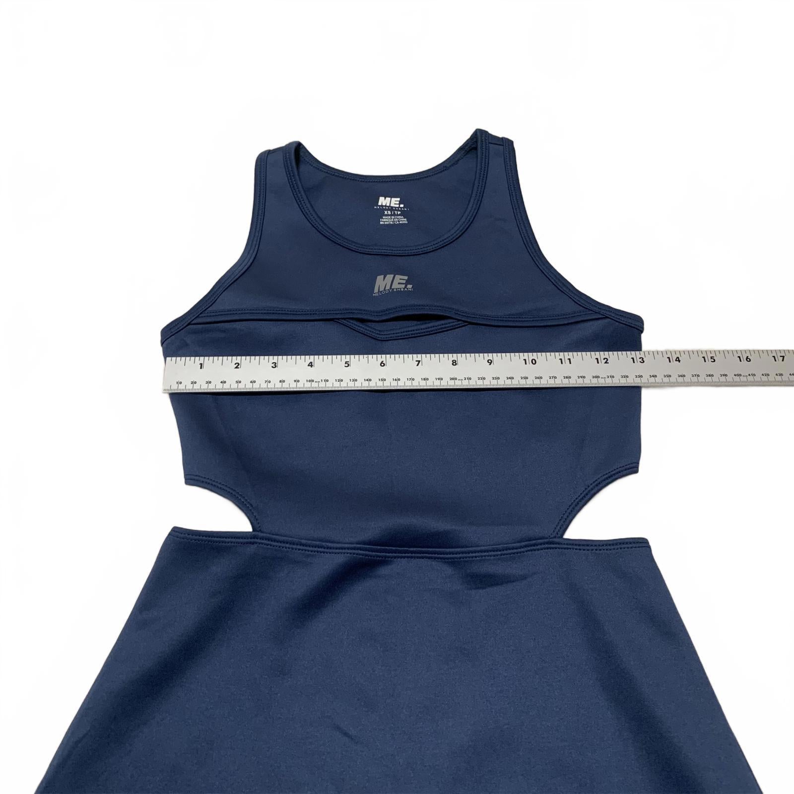 Melody Ehsani ME Blue Skirt Jumper Dress Size XS