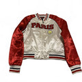 VTG Lot29 Tweety Paris Bomber Women's L Y2K Satin