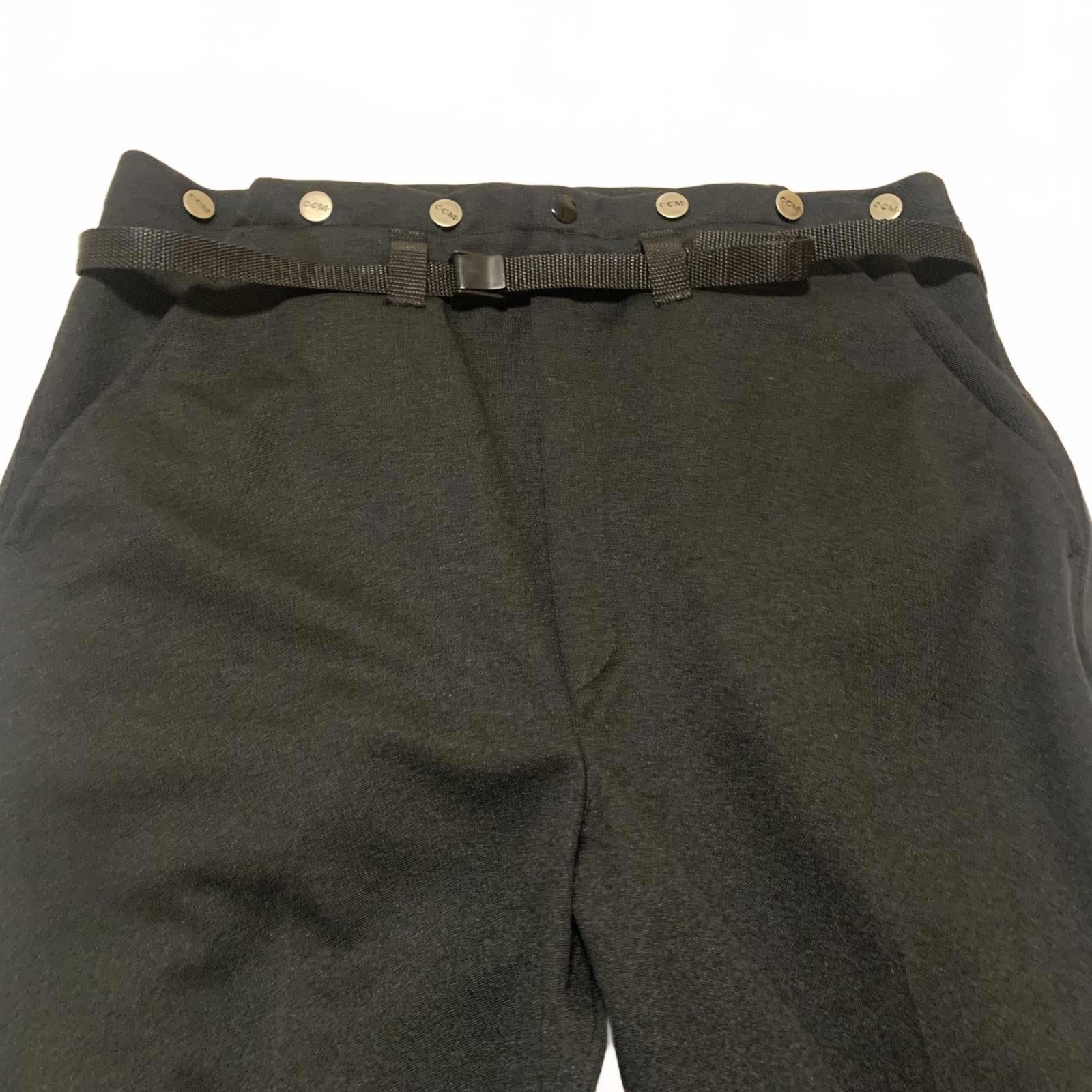 Vintage CCM Hockey Referee Pants Size M Black Canada