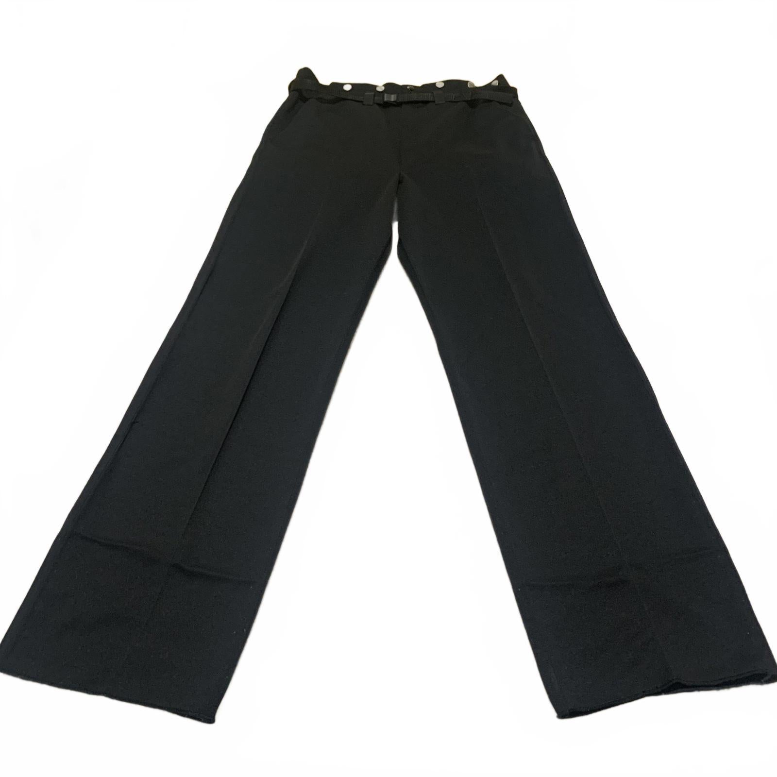 Vintage CCM Hockey Referee Pants Size M Black Canada