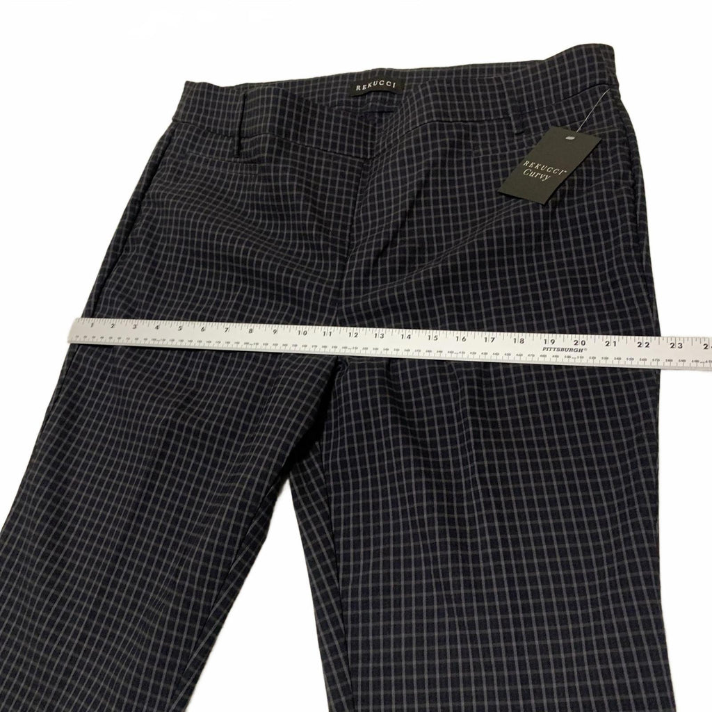 NWT Rekucci Curvy Women's Petite Size 20WP Straight Leg Pants