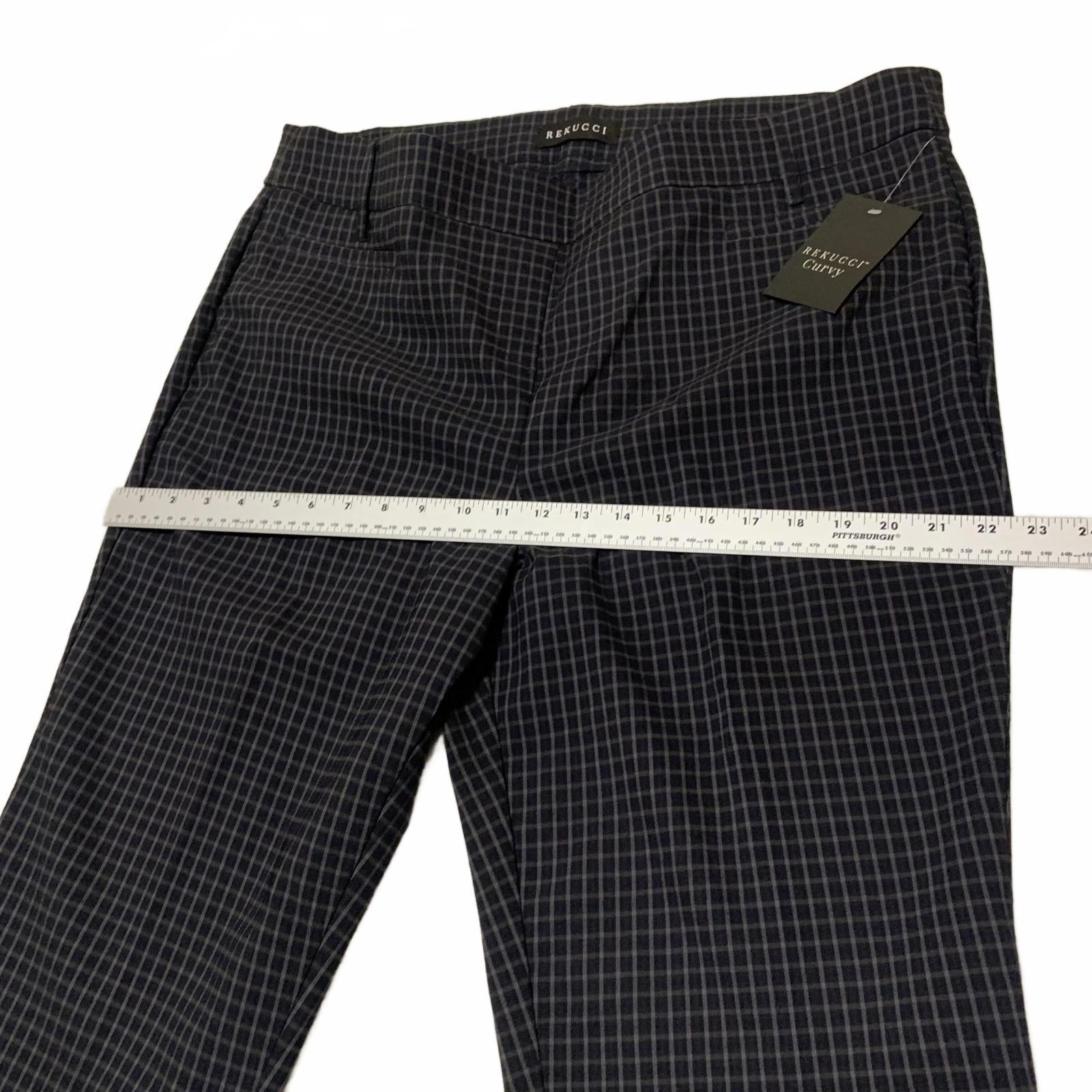 NWT Rekucci Curvy Women's Petite Size 20WP Straight Leg Pants