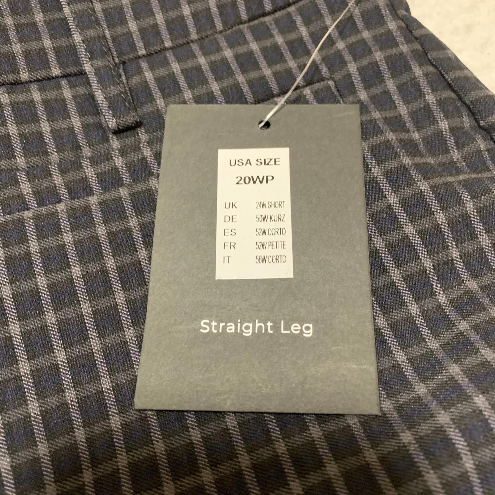 NWT Rekucci Curvy Women's Petite Size 20WP Straight Leg Pants