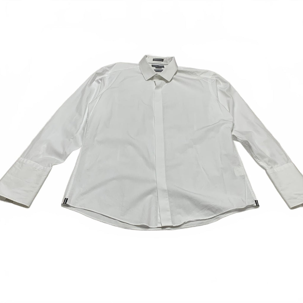 Black Brown 1826 Men's 17 Slim Fit Dress Shirt Cotton