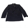 Golden Fil Men's Navy Blue Two-Piece Suit Blazer