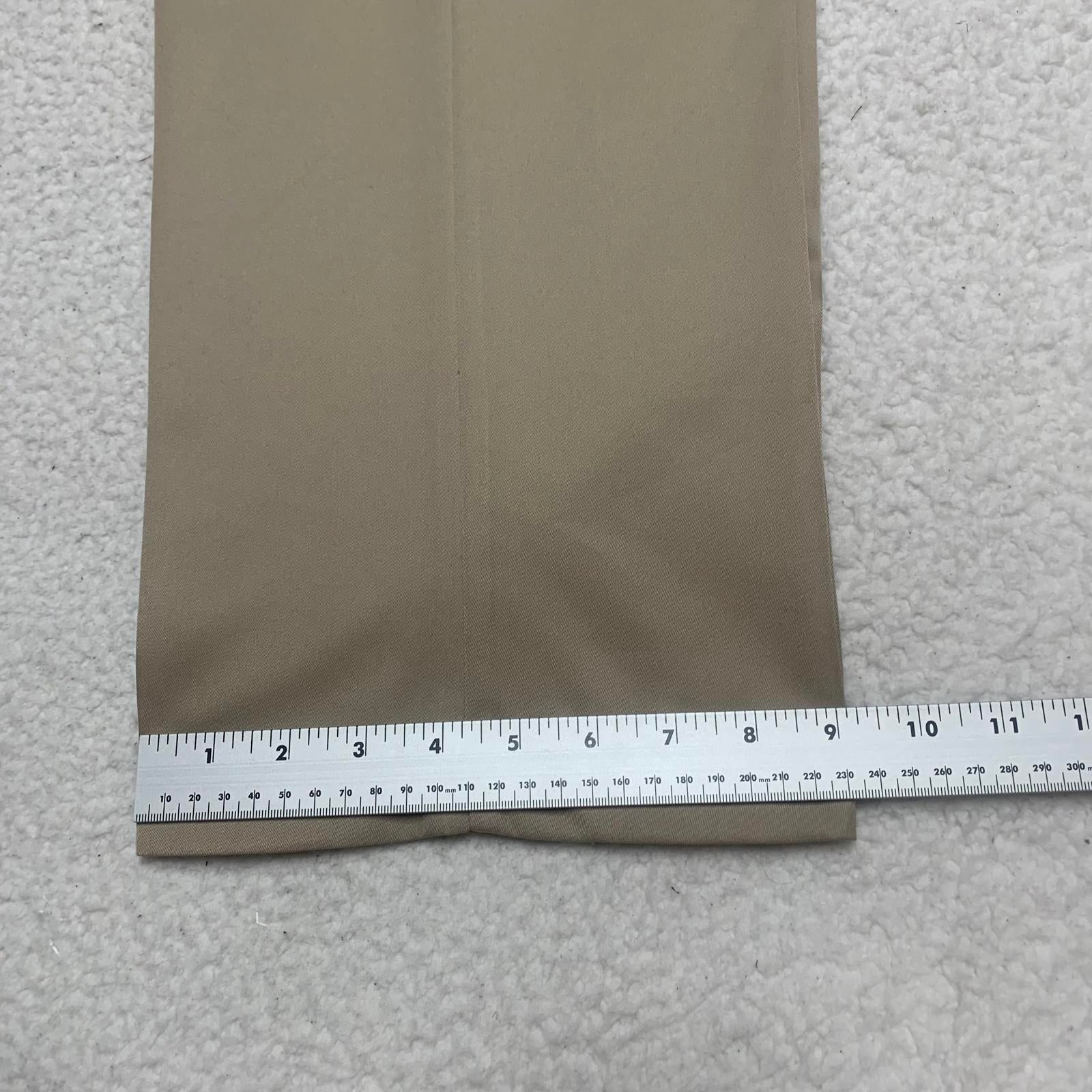 Tommy Hilfiger Men's Size 34x32 Khaki Wide-Leg Pants