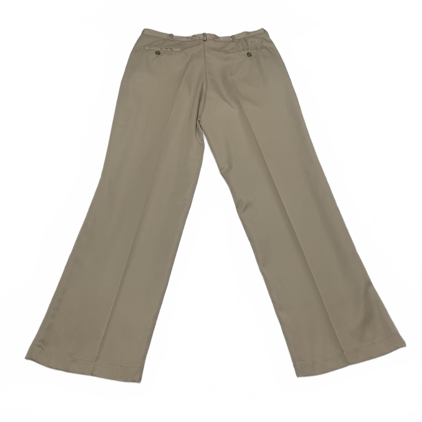 Tommy Hilfiger Men's Size 34x32 Khaki Wide-Leg Pants
