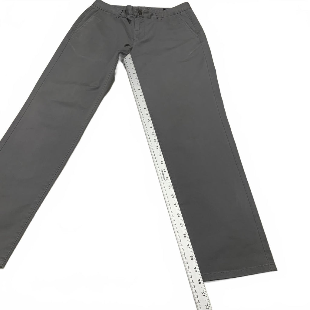Bonobos Men's Size 33x30 Gray Chino Pants  W31 X 30L Actual