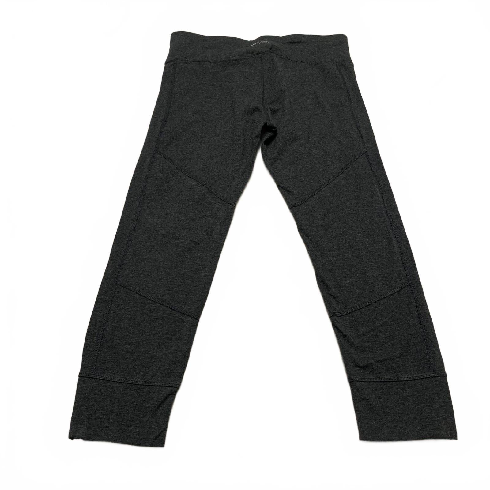 Calvin Klein Women's Large Gray Athletic Leggings Capri W30