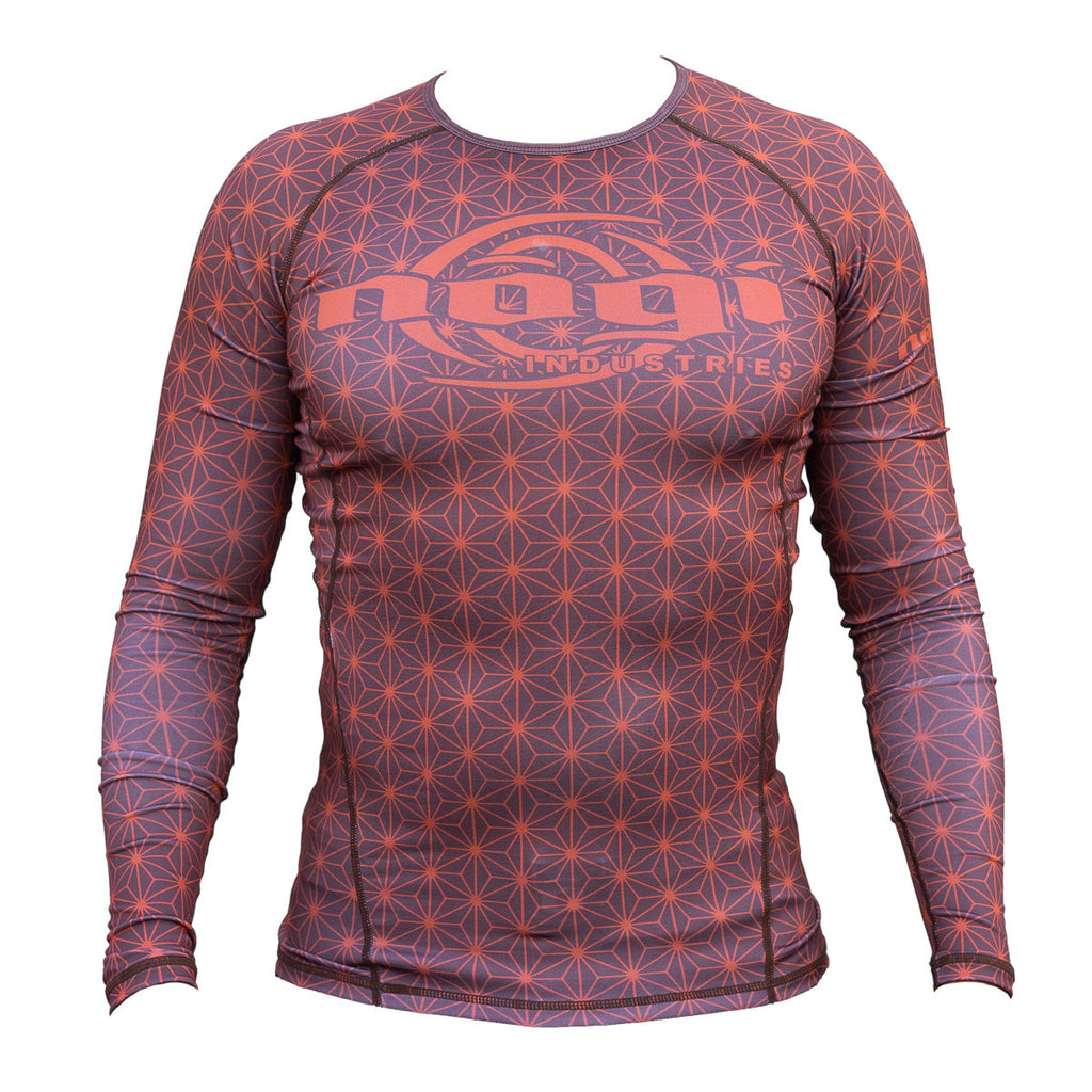 Rashguard de manga larga Spectral Rank - Marrón (LS)