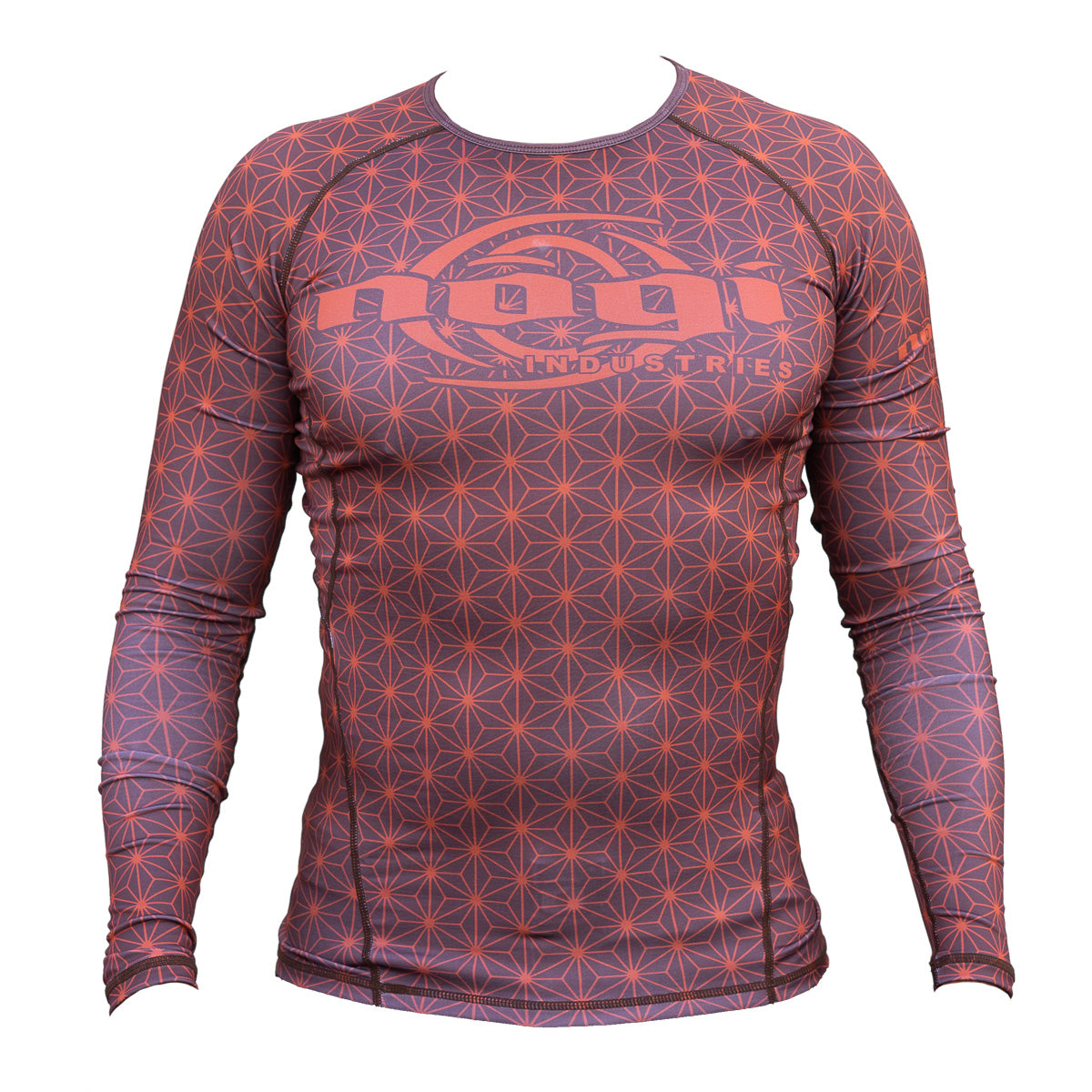 Rashguard de manga larga Spectral Rank - Marrón (LS)