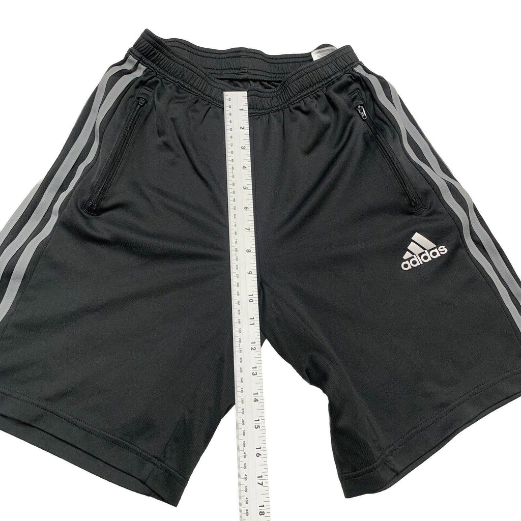 Pantalones cortos Adidas Primeblue talla S gris Designed 2 Move 3 rayas