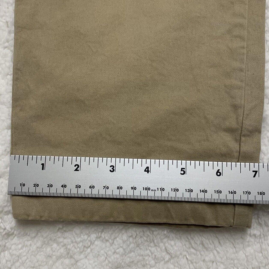 Pantalones chinos Tommy Hilfiger para hombre, corte ajustado, beige, 32 x 32