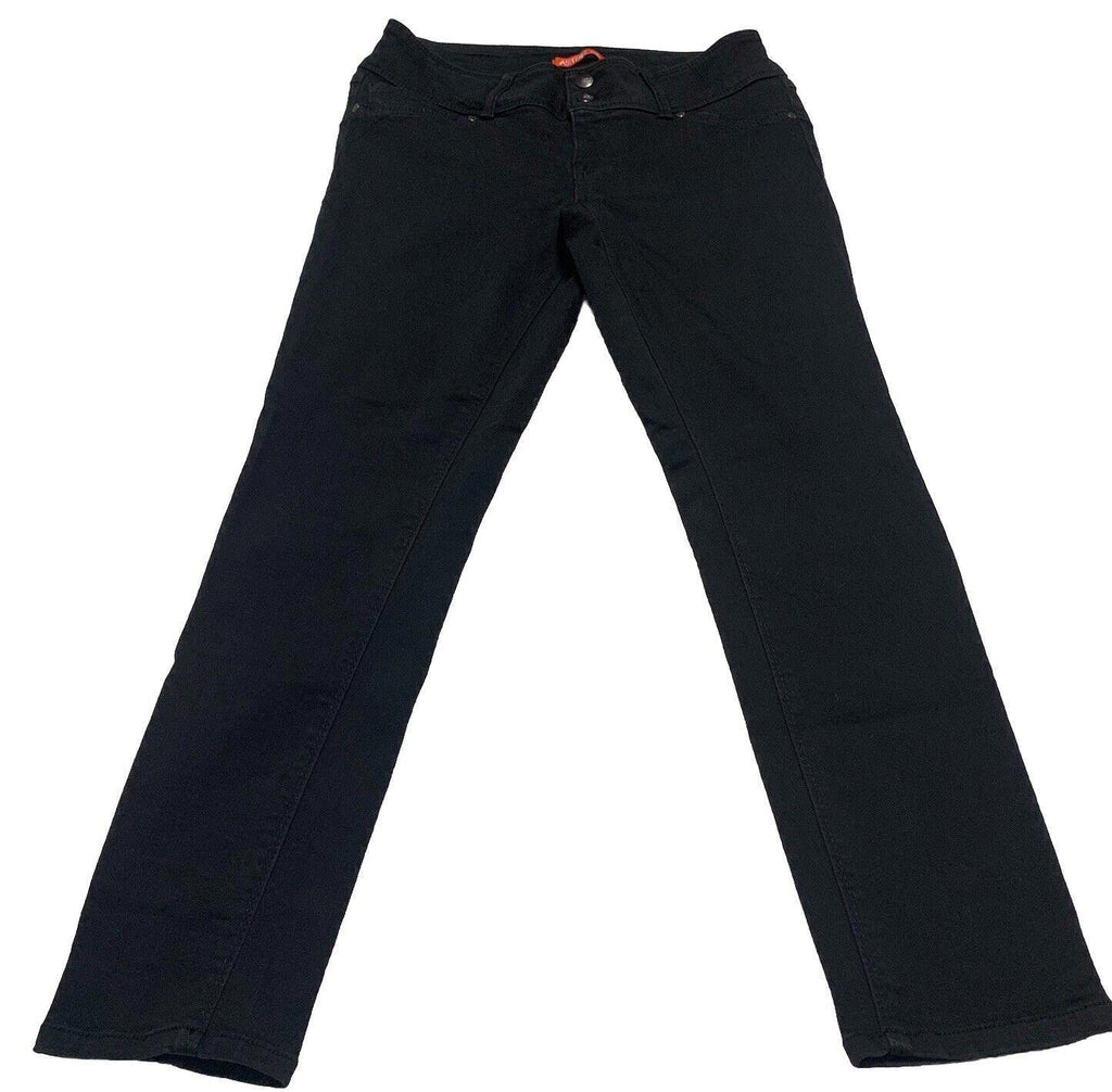 Jeans Astor Denim para niñas talla 13 negros de corte recto para jóvenes