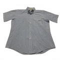 L.L. Bean Men's Size 16/Large Light Blue Short Sleeve Button-Up Shirt