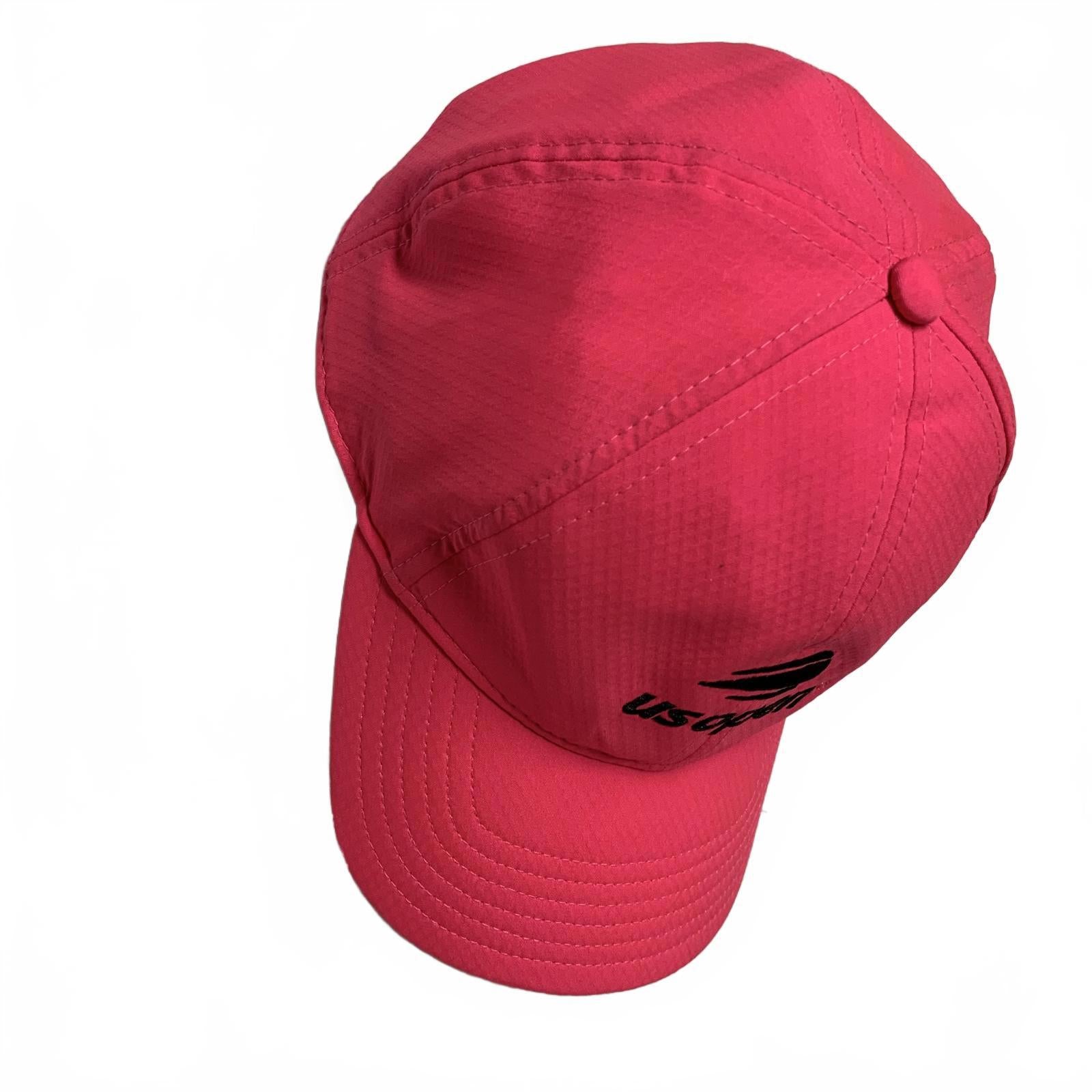 Gorra rosa neón de talla única para mujer del US Open de Under Armour