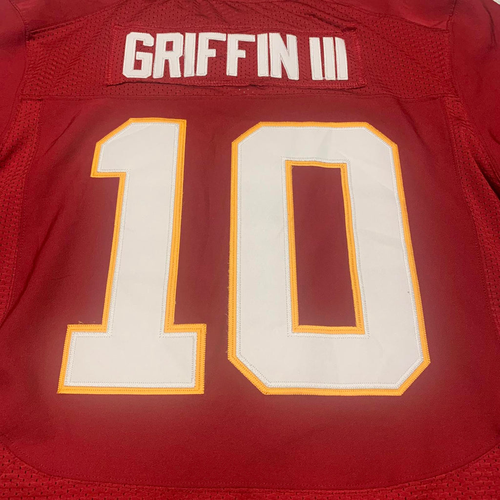 Camiseta Nike de Robert Griffin III # 10, talla 52, Washington Redskins, NFL RGIII para hombre