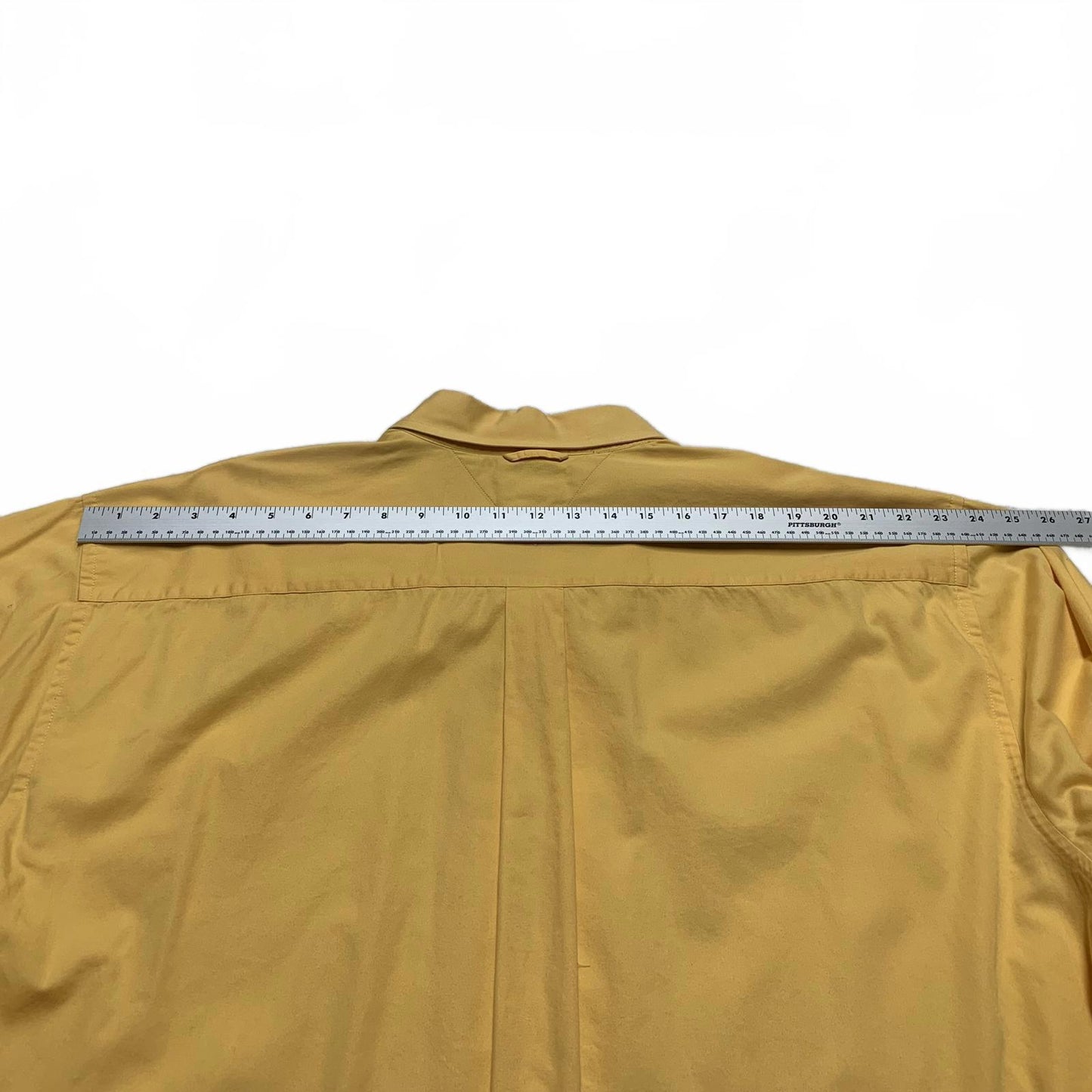 Tommy Hilfiger Men's XXL Yellow Button-Up Shirt