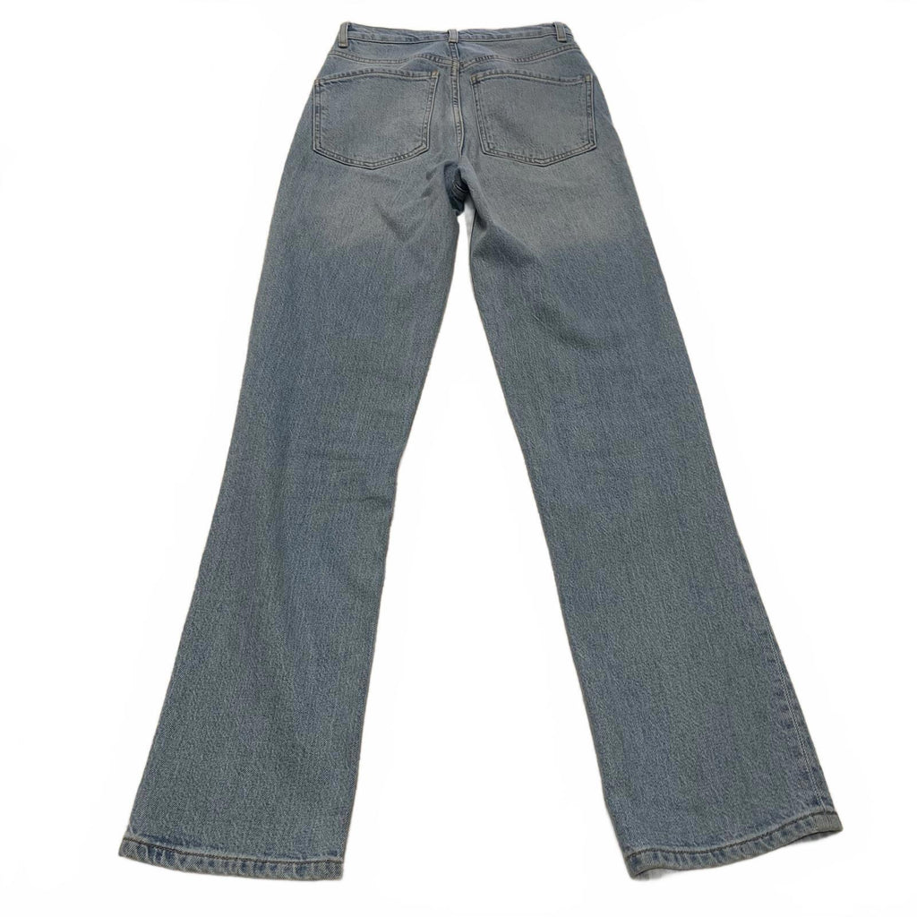 Vaqueros de mujer ASOS DESIGN, talla 25/36, denim azul, cintura alta, 25 x 30,5 (talla real)