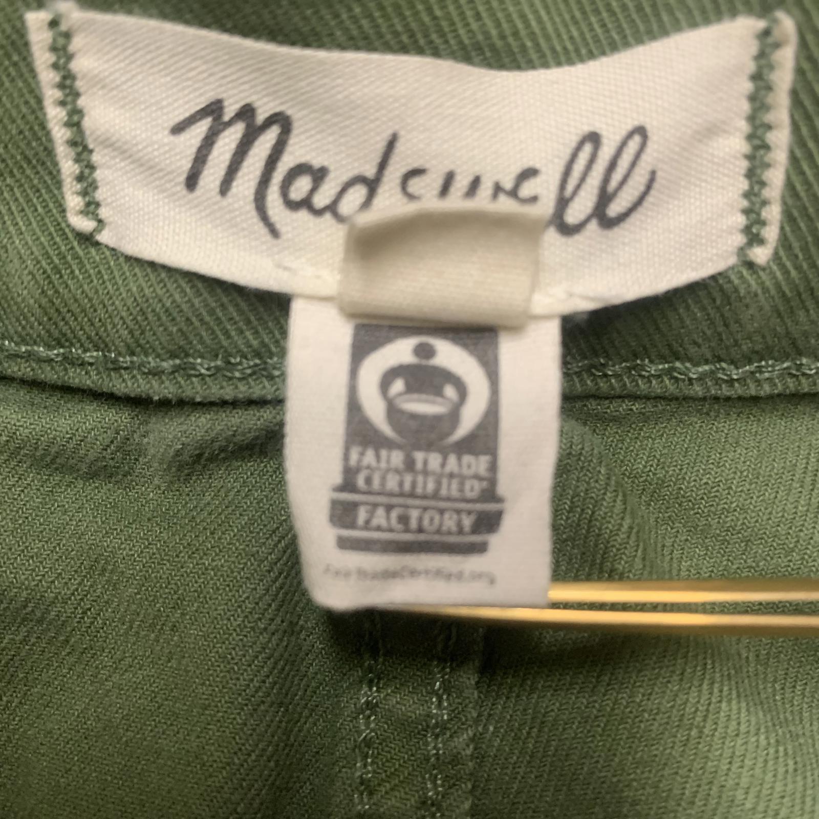 Pantalones cortos verde oliva Madewell para mujer talla 29 talla 30