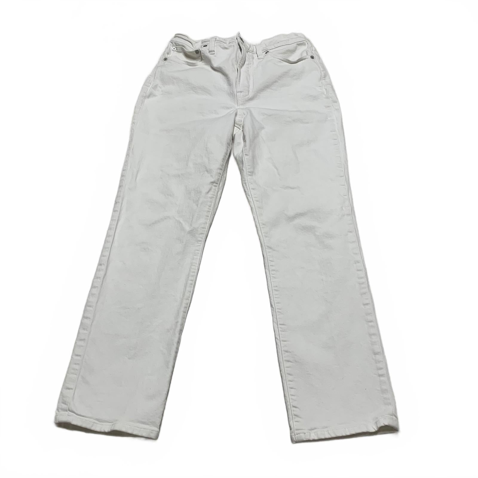 Pantalones vaqueros blancos Madewell para mujer, talla 28