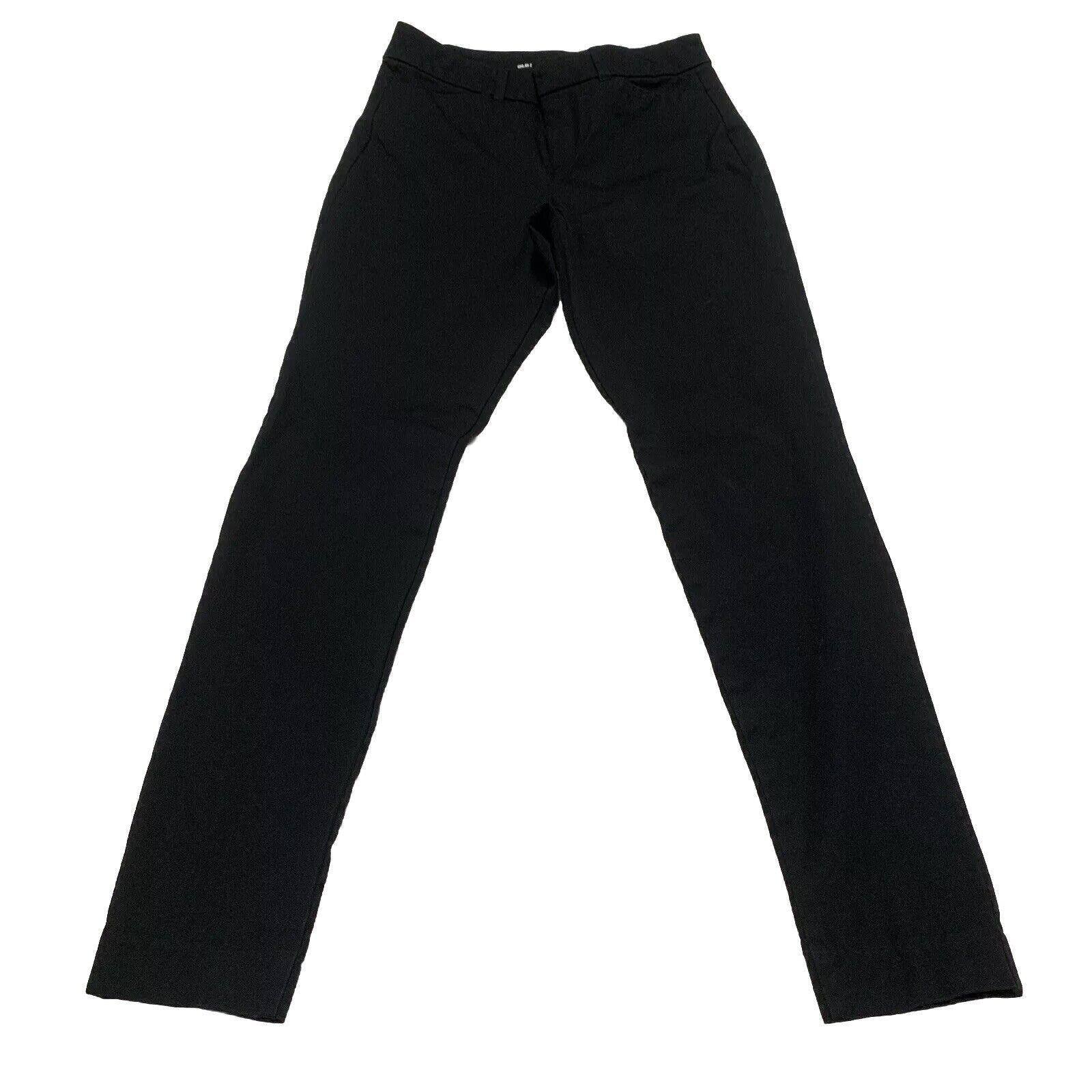 Pantalones pitillo de tiro alto negros de Old Navy para mujer, talla 4, con bolsillos